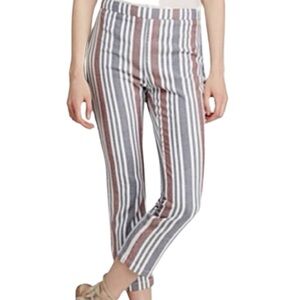 Women’s Free People Mod Striped Crop Pants size L large 12